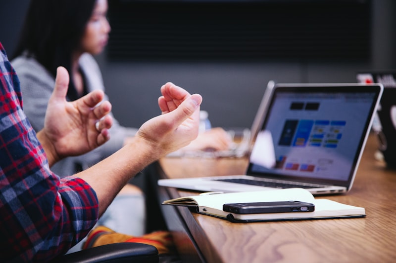 Business coaching session